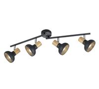 Spot Light Black Latika 4 Bar Matt Trio R81524032
