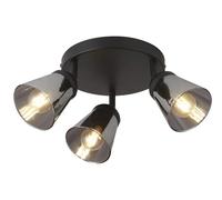 Merida 3-Light Ceiling Spot Light black