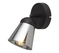 Spot Light Black Mega Smoked Glass Searchlight 61170-1SM
