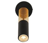Spot Light Black Merrygold Wall & Amber Searchlight 82122-1BK