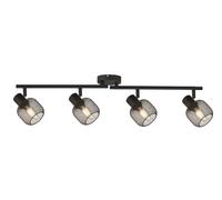 Spot Light Black Meshy 4 Bar Searchlight 81201-4BK