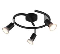 Spot Light Black Paris 3 Bar Matt Trio R80913932