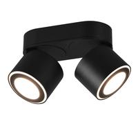 Spot Light Black Taurus 2 LED Surface Or Recessed Matt Trio 652910232