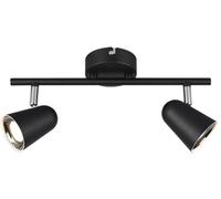 Spot Light Black Toulouse LED 2 Bar Matt Trio R82122132