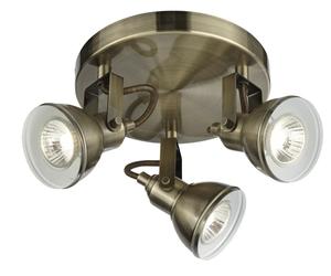 Spot Light Brass Focus 3 Plate Antique Searchlight 1543AB