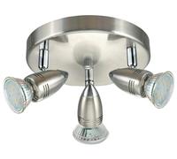 Spot Light Silver Magnum 3 Plate Satin Nickel Eglo 95824