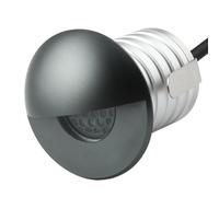 Spot Lights,1PCS LED In-Ground Step Light, 3W Outdoor Spotlights, Half Moon Anti-Glare, 12V-24V DC Recessed Wall Lights Buried Underground Outdoor Landscape Lighting(Cool White 6000k)