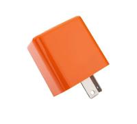 Spot Lights Auxiliary Fog Light Motorcycle Turn Signals Light Amber Flasher Flowing Water Built Relay Signal Lamp Flashing Lights Motorcycle Headlight(1Pcs Relay)