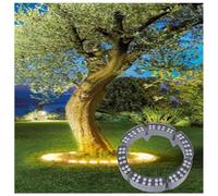 Spot Lights,Ring Tree Hug Light - Landscape Garden Lighting Tree Lamp,12W 24/220V LED Beam Tree Spotlight,Outdoor Hoop Tree Spot Light(Warm White,6PCS(12W24V))