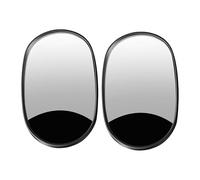 Spot Mirror - 360 Degree Rotating Convex, Global Side Rear Security, Anti Accident Driving Aid, Quick Installation Feature, Sturdy Automotive Accessory, Sedan Truck Use 3.54x1.96 Inches