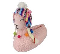 Spot On Childrens Spot On Novelty Pink Llama Slippers X2105 - Pink - UK 11-12 Child