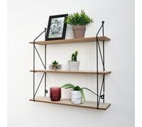 Spot On Dealz 3 Tier Floating Shelf Wall Shelves For Bedroom Wall Mounted