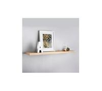Spot On Dealz Floating Wall Shelves Modern Rustic Wood Shelves With Invisible Mounting Brackets, Easy Install & Space-Saving Design (100Cm)