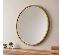 SPOT ON DEALZ Round Gold Framed Wall Mirror Modern Decorative Circle Mirror 40cm SPOT ON DEALZ Gold