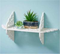 Spot On Dealz Wall Floating Shelf Living Room Bedroom Kitchen Decorative Display Wooden White Shelf Décor Furniture