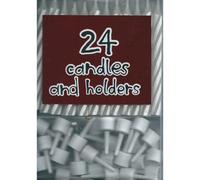 Spot on Gifts Candle (Pack of 24) in White Spot on Gifts White