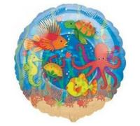Spot On Gifts Ocean Friends All Occasions Foil Balloon Blue/orange/yellow (One Size)