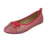 Spot On Girls Flat Ballerina Style Shoes