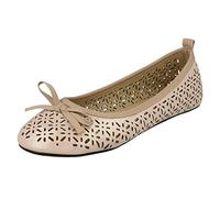 Spot On Girls Flat Ballerina Style Shoes