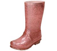 Spot On Girls Glitter Wellington Boots