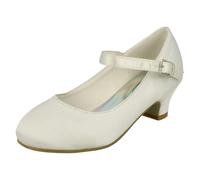 Spot On Girls Spot On Mary Jane Style Party Shoes - White - UK 9 Child