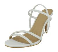Spot On Ladies Heeled Strappy Sandals