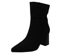 Spot On Ladies High Heeled Ankle Boots - F51199