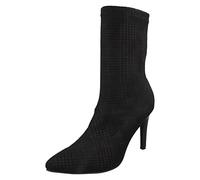 Spot On Ladies High Stiletto Heel Ankle Boots