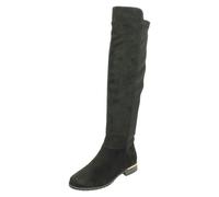 Spot On Ladies Spot On Over The Knee Boots F4446 - Black - UK 6
