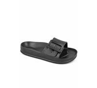 Spot On Women's Adjustable Buckle Comfort Slide Sandals in True Black | Size: 7 Spot On True Black 7