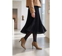 Spot On Women's Pointed Toe Stiletto Heel Ankle Boots in Taupe | Size: 6 Spot On Taupe 6