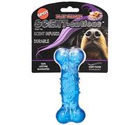 Spot Play Strong Scent-sations Bacon Flavor Bone 6” | Dog Toys for Aggressive Chewers |Bone| Chew Toys for Aggressive Dogs | Interactive Dog Toy | Dog Chew Toys for Aggressive Chewers, Blue