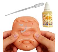 Spot Pop Toy | Reusable Squeeze Fun Games - Facial Spot Cleansing Stress Toys,for Adults Teens Home Classroom School Office Travel Airplane Party
