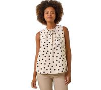 Spot Print Tie Detail Vest Top Roman Stone 18