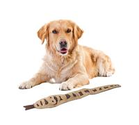 SPOT Skineeez Leather Snake - Stuffingless Dog Toy Made from Real Leather with 5 Squeakers, Mess Free Design for Strong Chewers, Tug Toy for Large & X-Large Dogs and Puppies - 36in