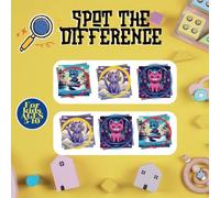 Spot the Difference Book cats for Kids ages 5-10: S nd Find Hidden Picture Activity Book for Kids ages 5-10 Fun Gifts for 5-10 Year Old Children (Spot the Differences for Kids)