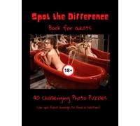 Spot the Difference Book for adults: Female Nudes Naked Women Only for Adults 18+