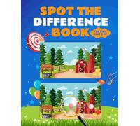 Spot The Difference Book For Kids Ages 8-12