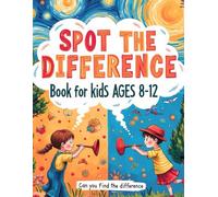 spot the difference book for kids ages 8-12: Including answers Amazing Animal Picture Puzzle Book with Spot-the-Difference Challenges for Kids 8-12 with 110 pages