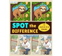 SPOT the DIFFERENCE: Brain Test Activity for Family & Seniors (Ultimate Seek N Find Books)