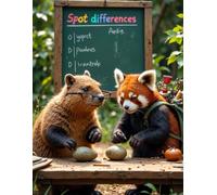 Spot the Difference Capybara and Red Panda The Ultimate Kids Activity Book