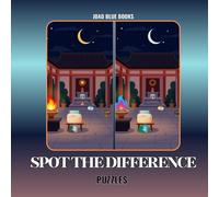Spot The Difference Puzzles Book: 8.5" x 8.5" (21.59 x 21.59 cm) | For Adults | Puzzles with Solution keys | The Perfect Cognitive and Brain exercise | Screen-free entertainment