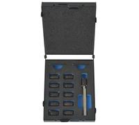 Spot Weld Cutter Set HSS 10x 9.5mm Heads Silver Case Precision Professional 13pc