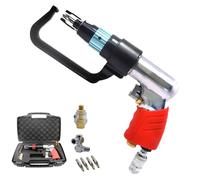 Spot Weld Drill,1800RPM Pneumatic Cutter Remover,with 4 Bits and 360 Degrees Converter, for Car Welding Spot Sheet Metal Steel Panel Repair