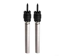 Spot Weld Drill Bit Cutter for Cast Iron and Metal Processing 2 Pcs High Speed Steel Rotary Drill Set