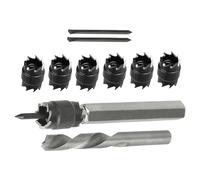 Spot Weld Drill - Sheet Metal Cutter, Panel Separation Tool | Rotary Fastener Remover Accessory, Double Sided Three Eighths Inch Hex Shank Bit With Replacement Bladdes For Automotive Bodywork