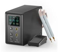 Spot Welder,AWithZ 14.6KW Battery Welder with Farad Capacitor,Supports Auto& Panel Modes, 999 Welding Level,Supports Welding Copper/Pure Nickel/Nickel-Coated Sheets,for Battery Pack Building