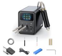 Spot Welder,AWithZ 56KW Battery Welder with Farad Capacitor,Supports Auto& Panel Modes, 999 Welding Level,Supports Welding Copper/Pure Nickel/Nickel-Coated Sheets,for Battery Pack Building