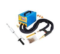 Spot Welder Dent Puller 3000W 7 Modes, Rubber Tire & Resistance Heat Cutting, Industrial Welding Tool, Adjustable Blue Machine for Auto Repair Professionals