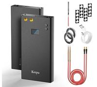 Spot Welder,Kerpu 11000mAh Battery Spot Welder with LCD Screen,70Gear Adjustable with 10m Nickel Strip,4 Battery Holder
